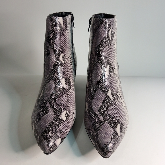 Snake Skin Booties Womens Size 7 - Picture 2 of 7